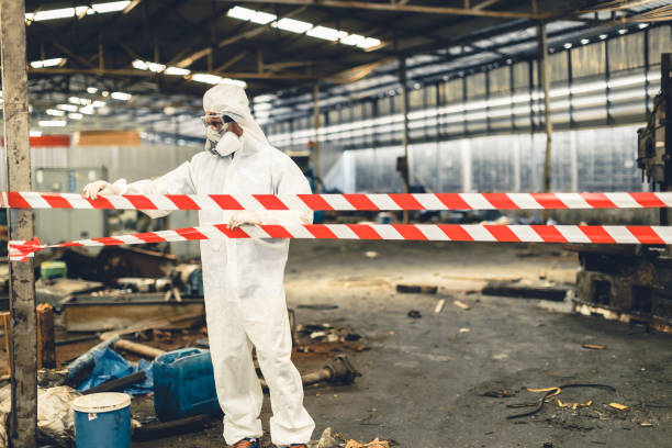 Professional Biohazard technician working in Empire, CO
